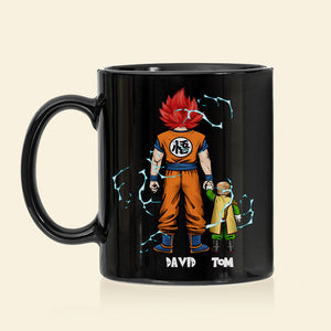 Legend Of Family 05QHDT310523HH Personalized Coffee Black Mug - Coffee Mug - GoDuckee