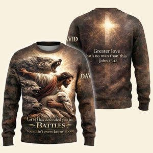 Jesus Lovers 3D Shirt - Personalized Gifts For Christian 03huti280226 - AOP Products - GoDuckee