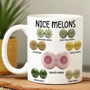 Funny Melon Coffee Mug - Personalized Gifts For Her Coffee Mug 01OHTI241125 - Coffee Mug - GoDuckee