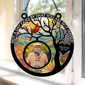 Personalized Suncatcher Ornament 02HUTI010824 Custom Photo, Rest In Heaven - Ornament - GoDuckee