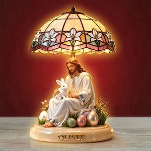 Easter Faith Light Box Personalized Gifts For Christian 02PGTI120226 - Light Box - GoDuckee