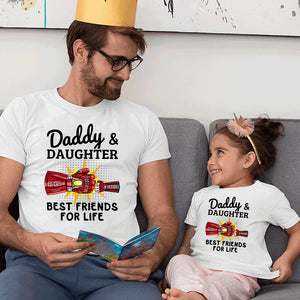 Daddy And Kids Best Friends For Life, 08DTDT150523HA Personalized Shirt, Gift For Dad - Shirts - GoDuckee