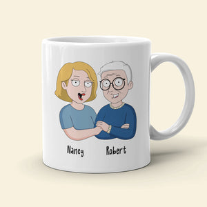 We Have The Perfect Relationship Personalized Funny Dad Coffee Mug 03DNLI100523HH - Coffee Mug - GoDuckee