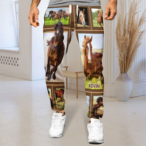 Personalized Gifts For Horse Lover Sweatpants 052qhti030125 - Shorts and Pants - GoDuckee