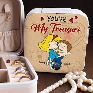 Personalized Gifts For Couple Jewelry Box 01kati231224hg - Jewelry Box - GoDuckee