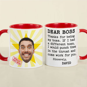 Custom Photo Gifts For Boss Coworker Coffee Mug 07xqti231124 - Coffee Mug - GoDuckee