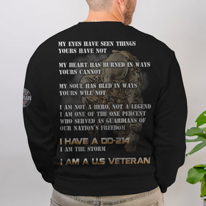 I Am A Legend Veteran, Personalized 3D AOP Shirt 04ohdt170823 - AOP Products - GoDuckee