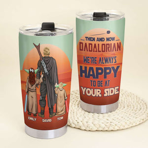 We're Always Happy To Be At Your Side Personalized Tumbler TZ-TCTT-04nadt110523 - Tumbler Cup - GoDuckee