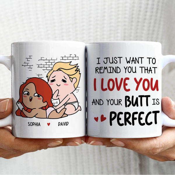 I Just Want To Remind You I Love You, Personalized Mug, Wine Tumbler, -  GoDuckee