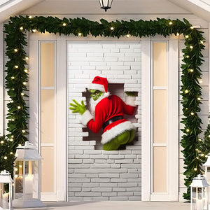 Personalized Gifts For Christmas Door Cover 01ohti060924 - Door Covers - GoDuckee