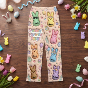 Bunny Kids Easter Day Pajama Pants - Personalized Gift For Grandma Pants 02NATI100326 - Pajama Pant - GoDuckee
