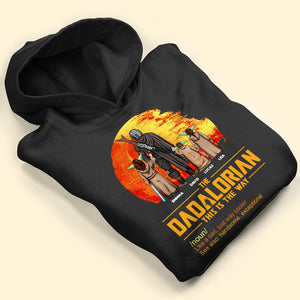 The Dadalorian This Is The Way 01HUTI280423HH-TT Personalized Shirt - Shirts - GoDuckee