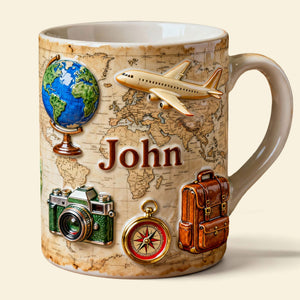 Travel Mug - Personalized Gifts For Travel Lovers 02hyti070126 - Coffee Mug - GoDuckee