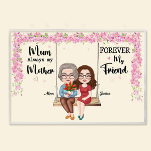 Personalized Gifts For Mother Plaque Mum Always My Mother - Shaped Plaques - GoDuckee