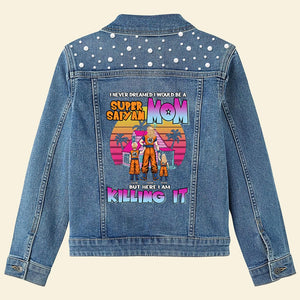 Personalized Gifts For Denim Jacket 06TOTI080424HH Mother's Day - Denim Jacket - GoDuckee