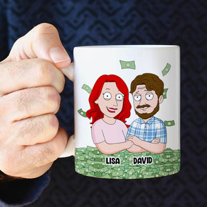 Happy Father's Day From Your Favorite Financial Burden, Personalized Mug, Gift For Dad, Father's Day Gift - Coffee Mug - GoDuckee