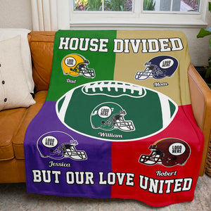 Personalized Gifts For American Football-loving Family Blanket 07huti161024 - Blanket - GoDuckee