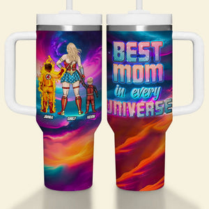 Personalized Gifts For Mother Tumbler Best Mom In Every Universe 06HUTI300324PA - Tumbler Cups - GoDuckee