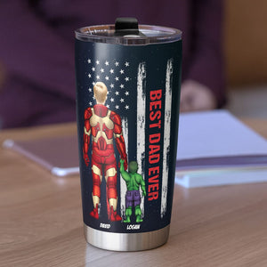 Best Dad Ever Personalized Tumbler Gift For Dad TZ-TCTT-06OHTI180423TM - Tumbler Cup - GoDuckee