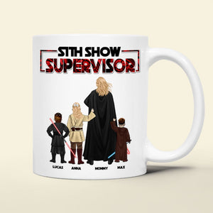 Personalized Gifts For Mom Coffee Show Supervisor 05QHTI270224HHHG - Coffee Mugs - GoDuckee