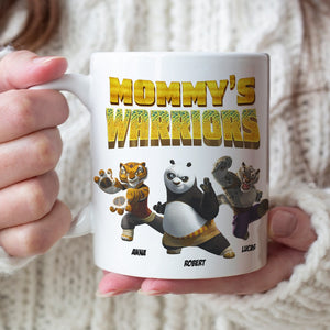 Personalized Gifts For Mom Coffee Mug Mommy's Warriors 02HTTI200324 - Coffee Mugs - GoDuckee