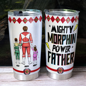 Power Father Tumbler - Personalized Gifts For Dad 01huti170525 - Tumbler Cup - GoDuckee