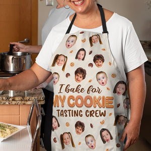 Personalized Gifts For Mother Aprons I Bake For My Cookie - Aprons - GoDuckee