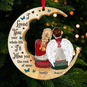 Personalized Gifts For Heaven Christmas Ornament 03ohti071124 - Ornament - GoDuckee