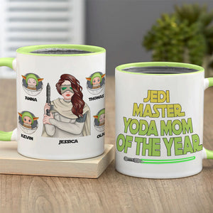 Personalized Gifts For Mother Coffee Mug Mom Of The Year 04OHTI180324HA - Coffee Mugs - GoDuckee