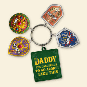 Personalized Gifts For Dad Keychain 06huti160524 Father's Day - Keychains - GoDuckee