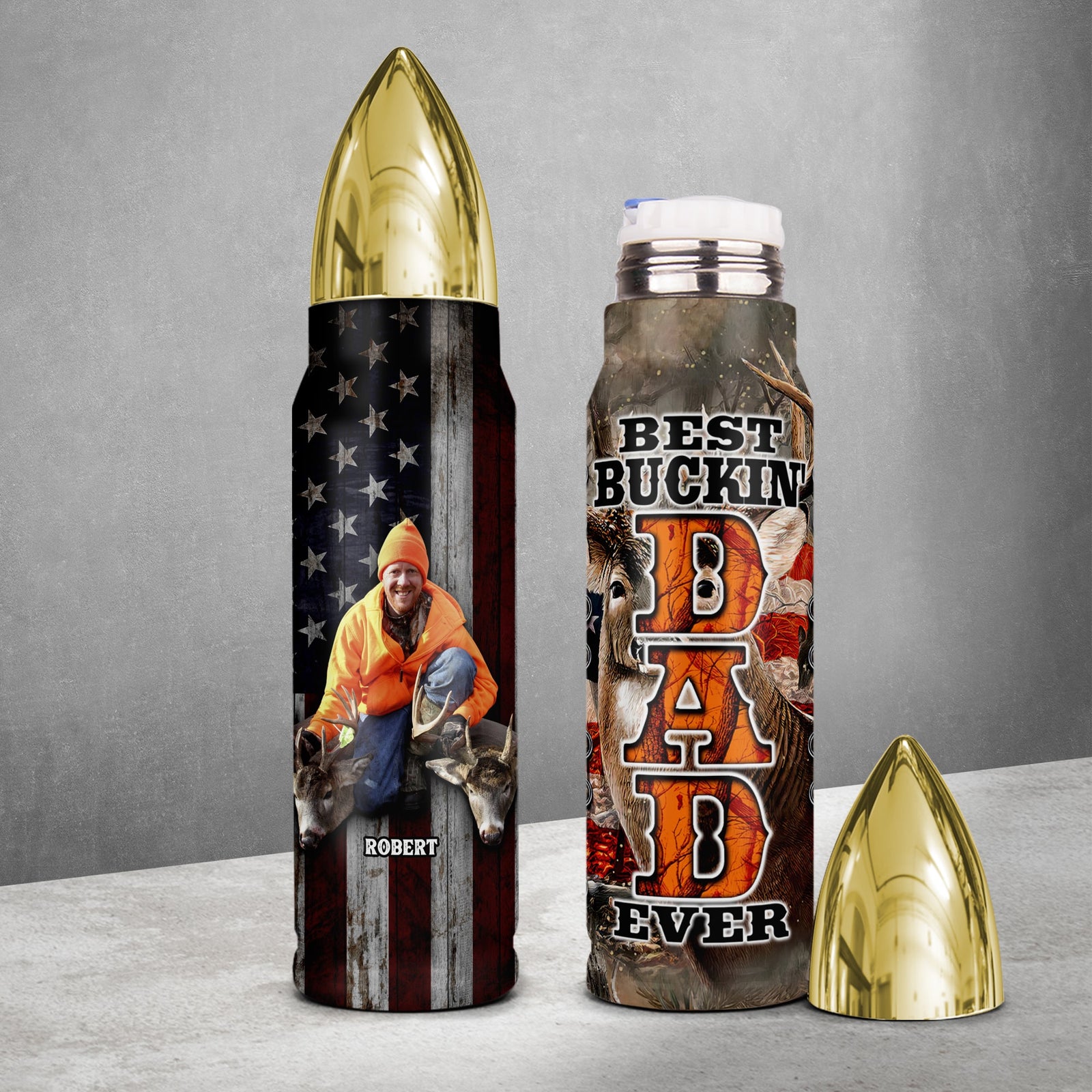 Custom Photo Gifts For Dad Tumbler 08HUTI140524 Father's Day - Tumbler Cups - GoDuckee