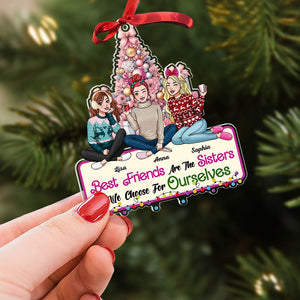 Personalized Gifts For Friends Christmas Ornament 02xqti110924hh - Ornament - GoDuckee