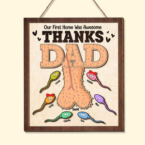 Personalized Gifts For Dad Wood Sign 04OHTI290224 Father's Day - Wood Signs - GoDuckee