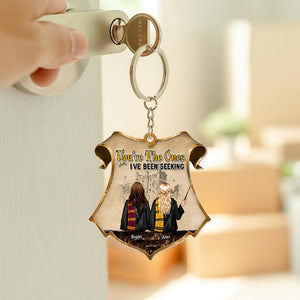 Personalized Gifts For Friends Keychain You're The Ones I've Been Seeking 04OHTI230224 - Keychains - GoDuckee