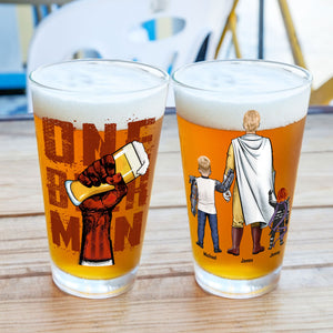 Personalized Gifts For Dad Beer Glass 05OHTI170524HH Father's Day - Drinkware - GoDuckee