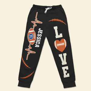 Personalized Gifts For Football Lover Sweatpants 01ohti021224 - Shorts and Pants - GoDuckee