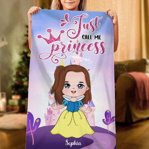 Just Call Me Prince/ Princess, Gift For Kids, Personalized Beach Towel, Magic Kids Beach Towel 03PGTI220823HA - Beach Towel - GoDuckee