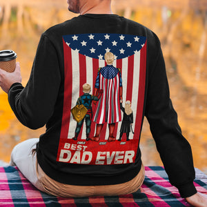 Personalized Gifts For Dad Shirt Best Dad Ever 021toti120425hg - Shirts - GoDuckee