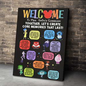 Personalized Gifts For Teacher Poster Welcome To Classroom 03XQTI070824 - Poster & Canvas - GoDuckee