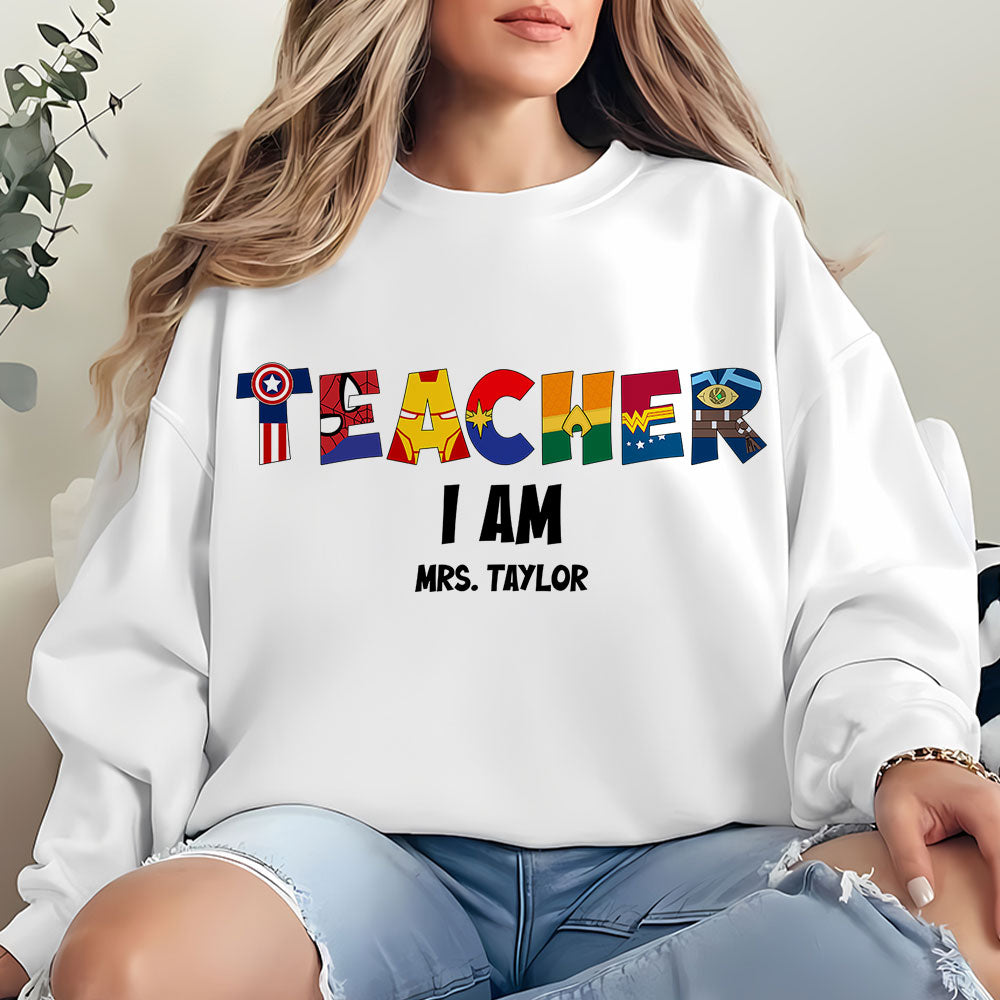 Custom Alphabet Gifts For Teacher Shirt 05ohti110125 - Shirts - GoDuckee