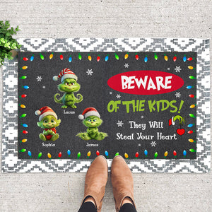 Personalized Gifts For Family Doormat, Steal Your Heart 05dgti220724 - Doormat - GoDuckee