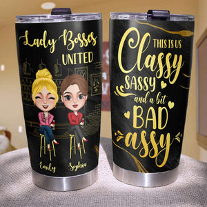 This Is Us, Personalized Tumbler, Lady Bosses United, Gifts For Besties - Tumbler Cup - GoDuckee