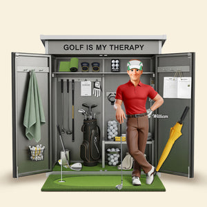 Golf Plaque - Personalized Gifts For Golf Lovers 05ohti160625 - Shaped Plaques - GoDuckee