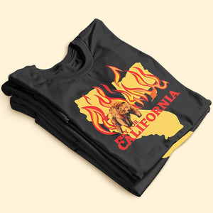 Pray for California Los Angeles Fire Strong Shirt Northern California Wildfire Shirt - Shirts - GoDuckee