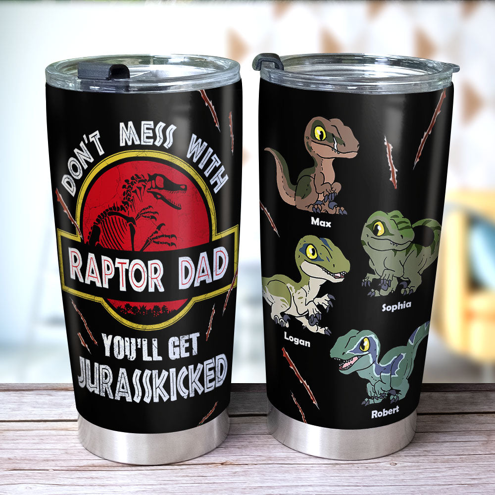 Personalized Racing Father and Son Tumbler - Working on and racing car -  GoDuckee