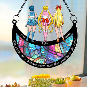 Personalized Gifts For Friends Suncatcher Ornament 05XQDC080724HH - Ornament - GoDuckee