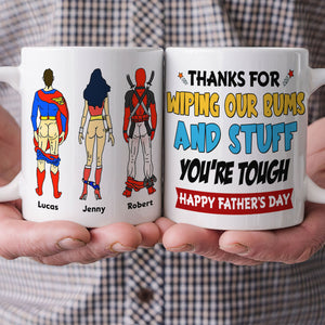 Personalized Gifts For Dad Coffee Mug Father's Day Gift 04qhti040524 - Coffee Mugs - GoDuckee