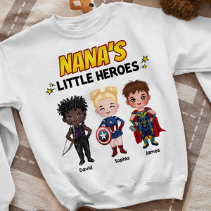 Family's Little Heroes, Gift For Family, Personalized Shirt, Super Kid Shirt 02TOTI180823PA - Shirts - GoDuckee