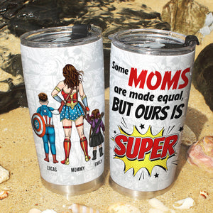 Personalized Gifts For Mom Tumbler Our Mom Is Super 031hudt100523pa - Tumbler Cups - GoDuckee