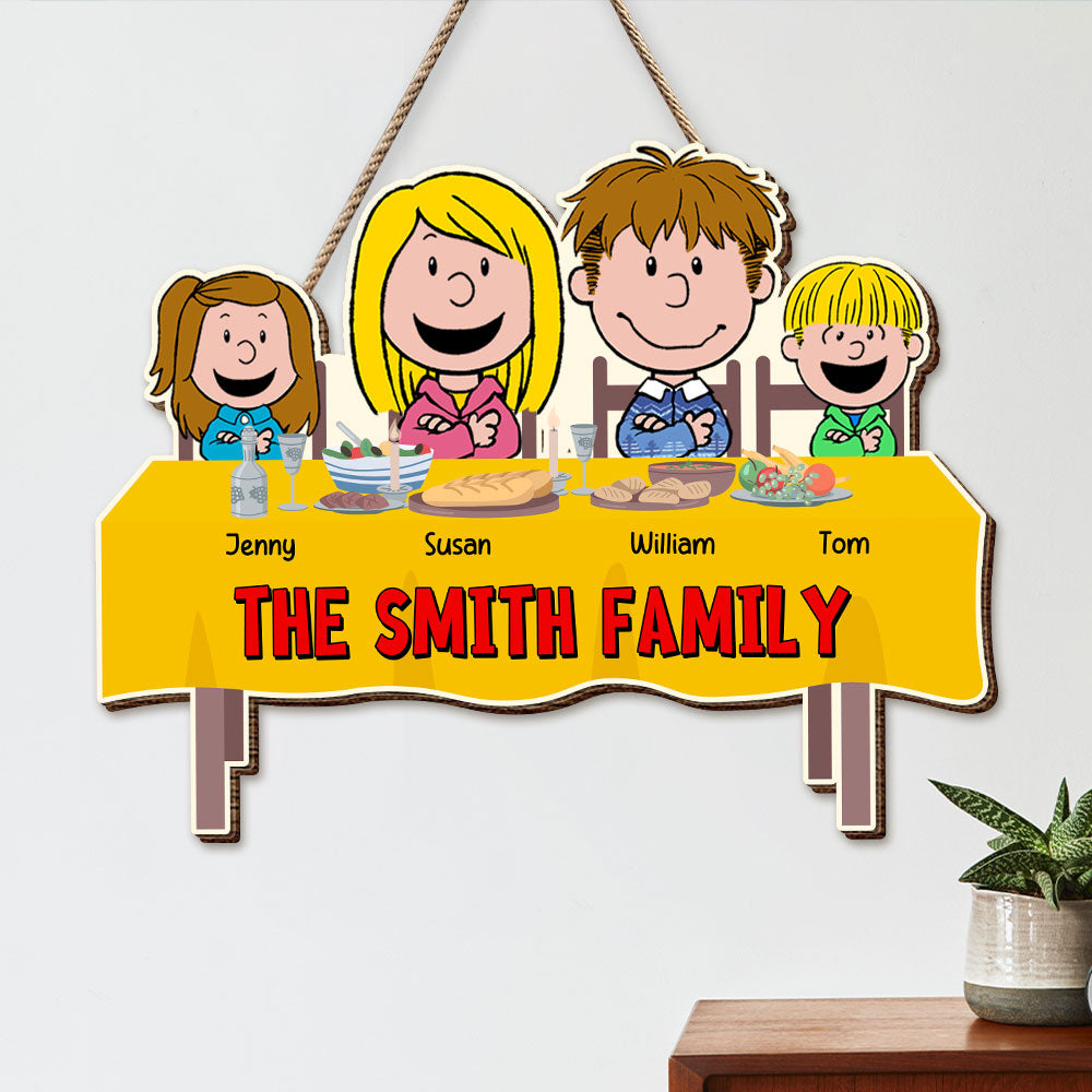 Personalized Gifts For Family Wood Sign 05ohti301224 - Wood Sign - GoDuckee